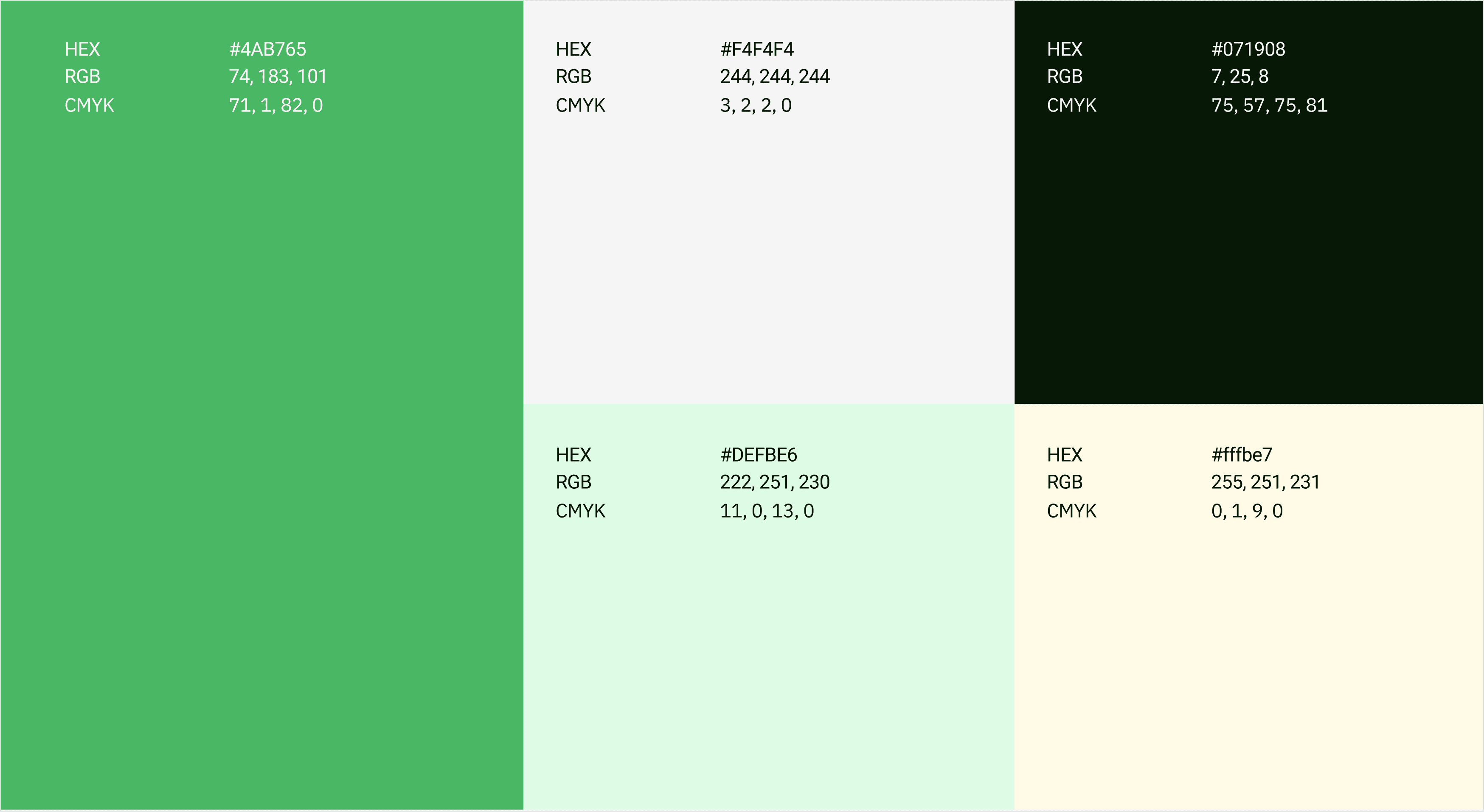 color palette