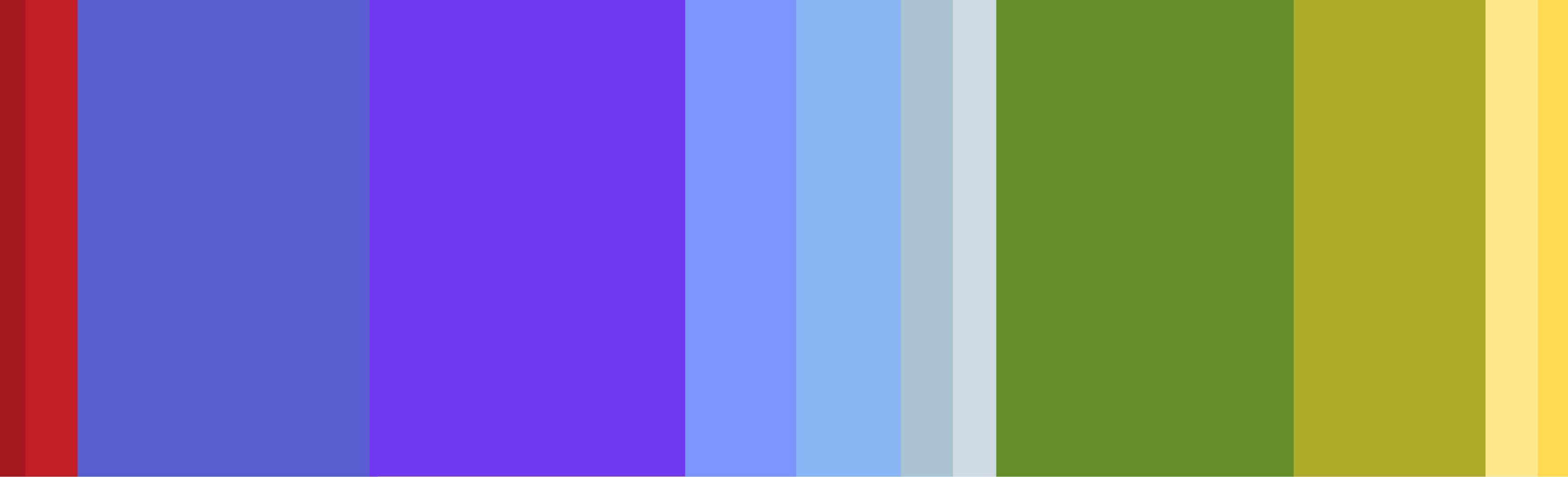 Color palette