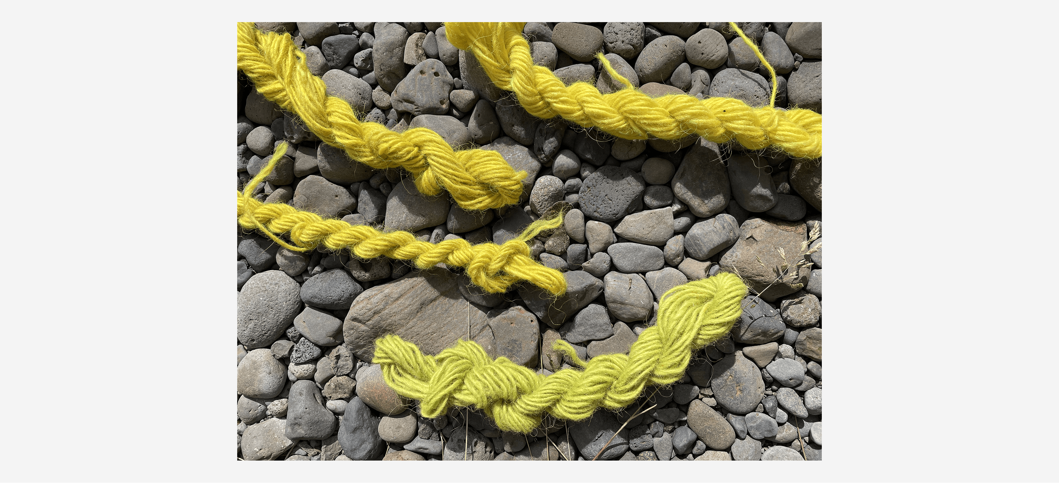 Naturally dyed Lopi wool